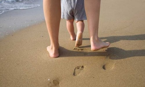 Полезно ходить босиком по песку