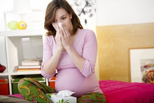 Отек слизистой носа при беременности