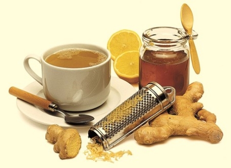 Целебные свойства имбиря с мёдом от кашля