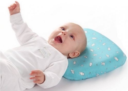 Подушка для новорожденных: виды подушек